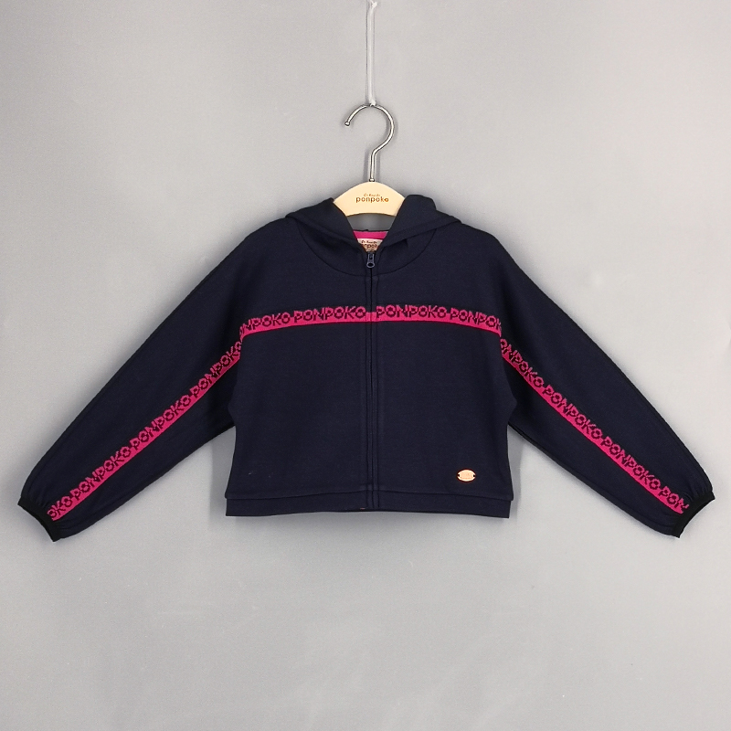 織帶蝙蝠袖外套