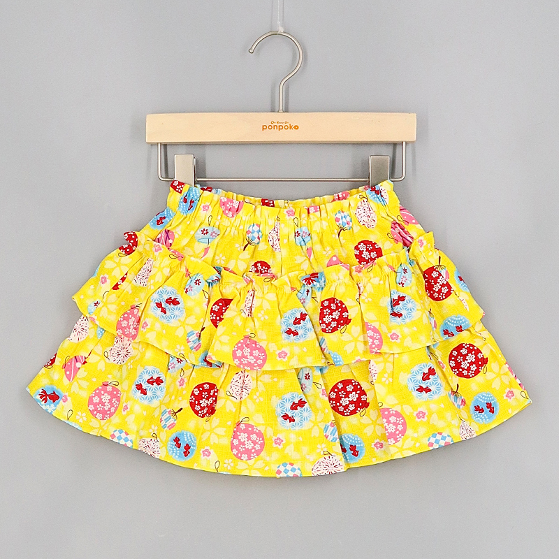 夏日祭典層次短裙