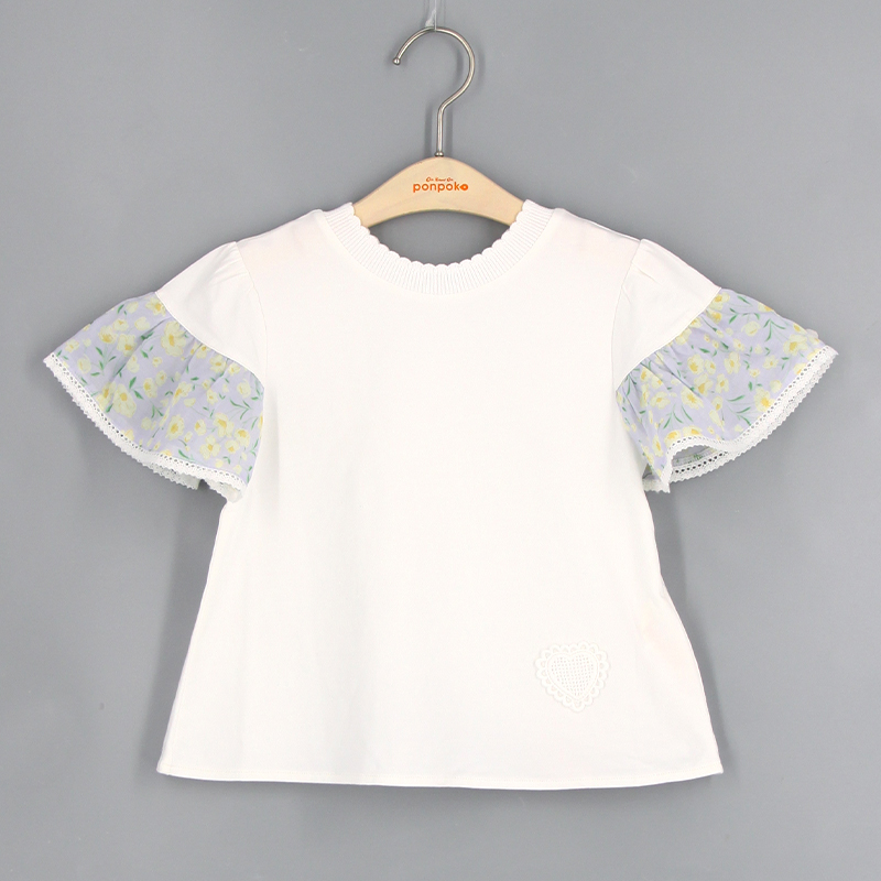 前後可穿荷葉袖T裇