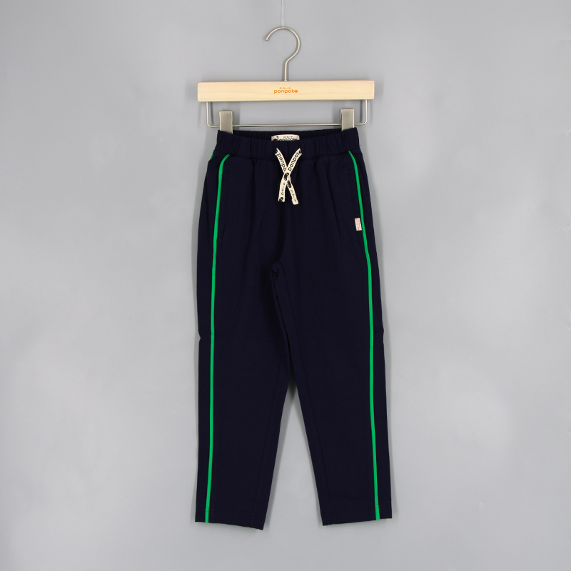 撞色唧邊運動長褲