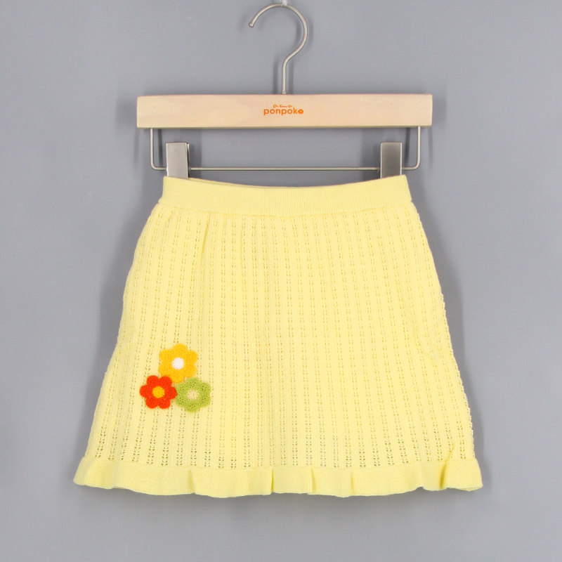 花花木耳邊針織短裙