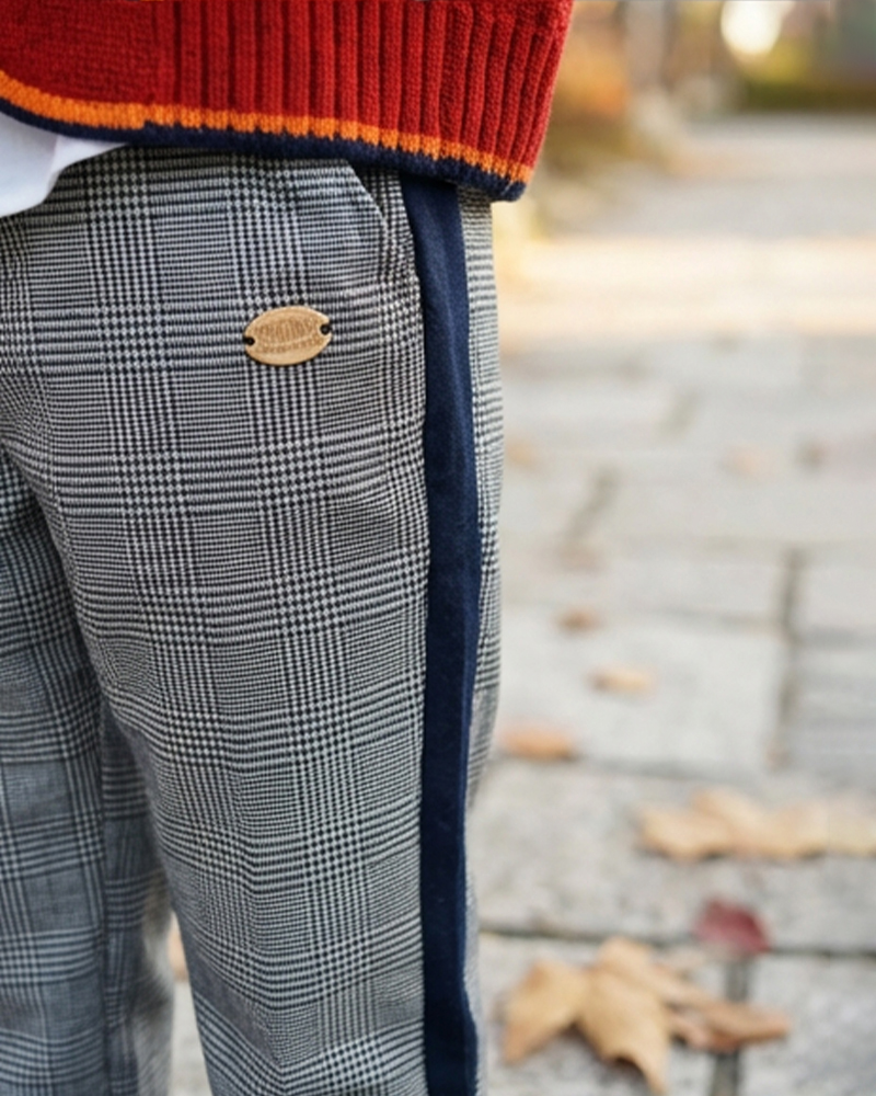 英式格仔西褲