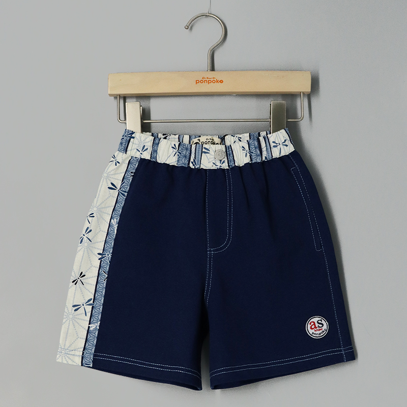 和風拼布口袋短褲