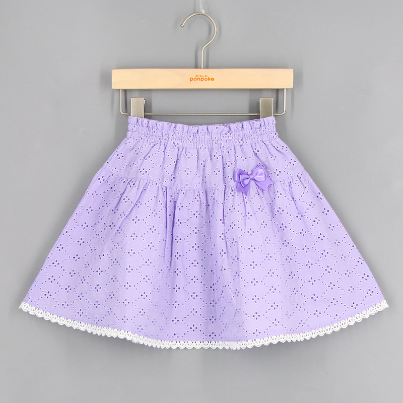 蝴蝶結通花短裙