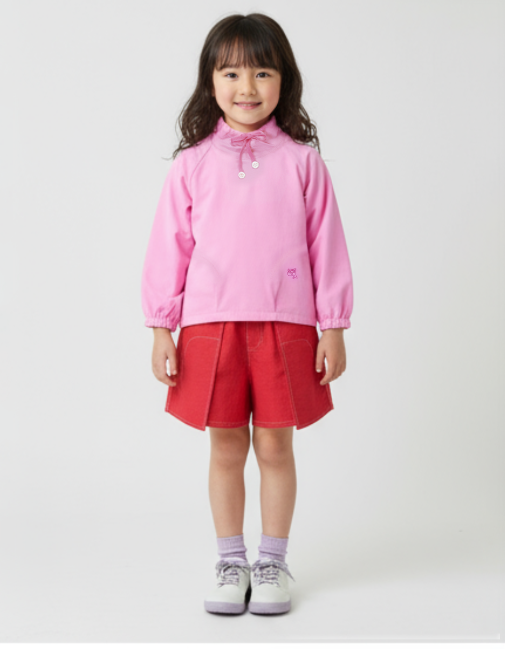 貓咪腳印裝飾套頭衣